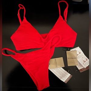 VIX Paula Herman Dune Red Bikini